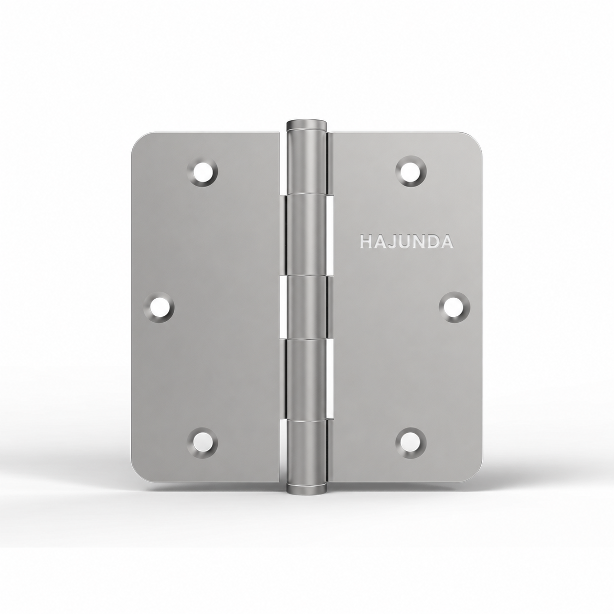HAJUNDA Radius Butt Hinge - Steel Finish (H-009)