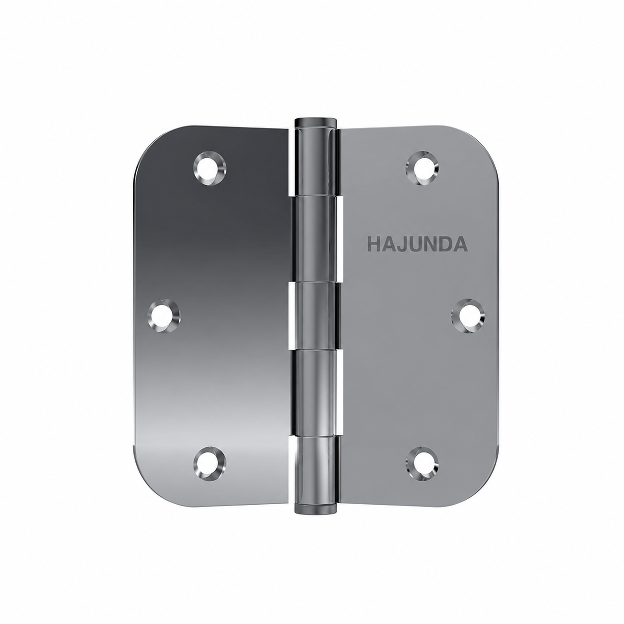 HAJUNDA Radius Butt Hinge - Polished Stainless Steel (H-016)