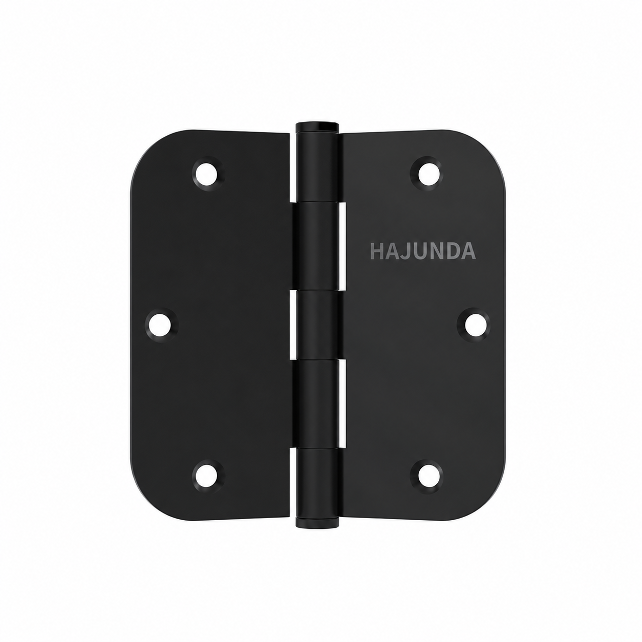 HAJUNDA Radius Butt Hinge - Matt Black (H-018)