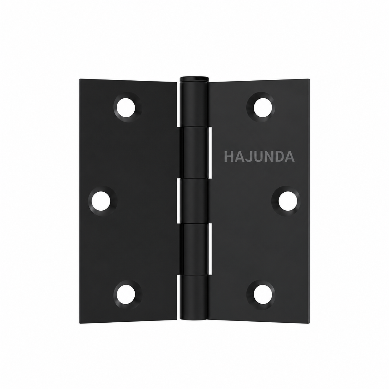 HAJUNDA Square Butt Hinge - Matt Black (H-024)