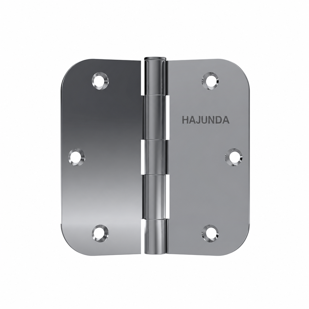 HAJUNDA Radius Butt Hinge - Polished Stainless Steel (H-028)