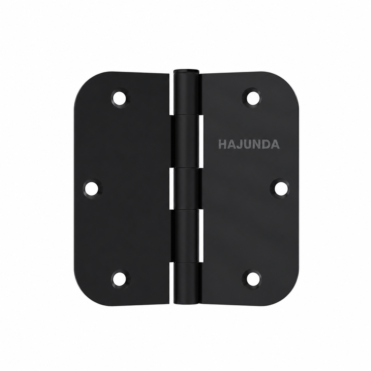 HAJUNDA Radius Butt Hinge - Matt Black (H-030)