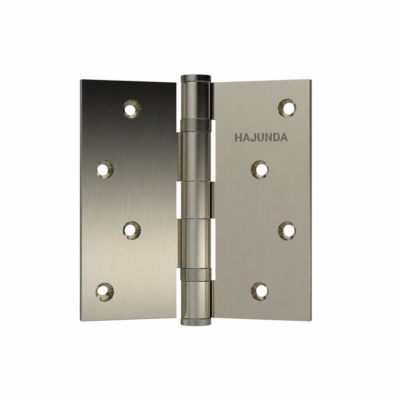 HAJUNDA Ball-Bearing Butt Hinge - Brushed Nickel (H-034)