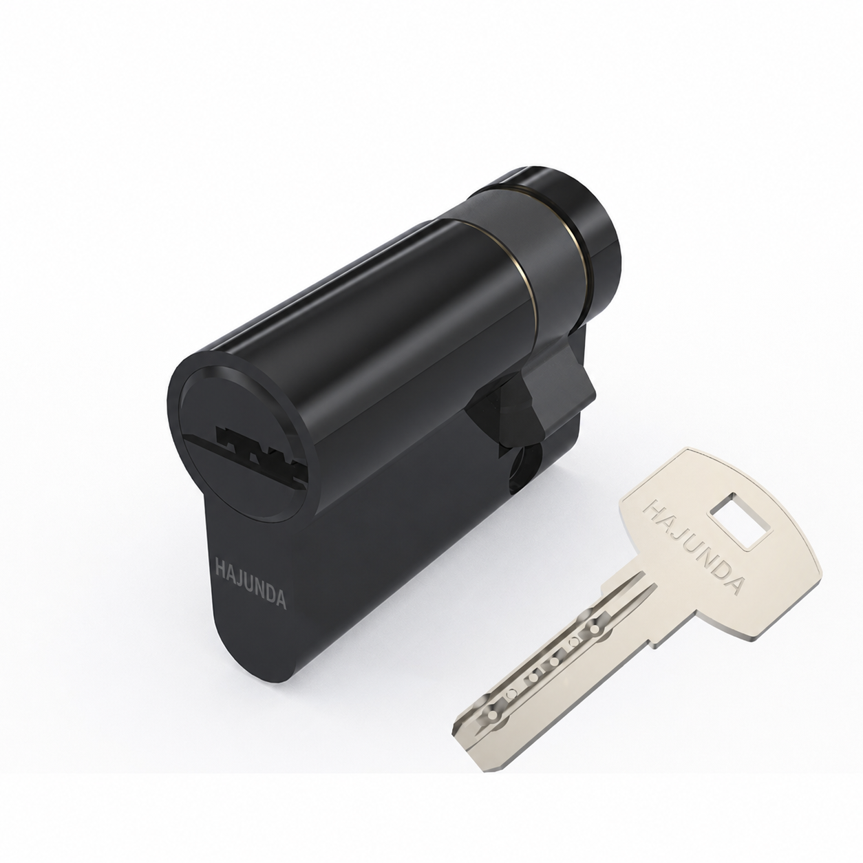 HAJUNDA Euro-Profile Half Cylinder - Black (C-007)