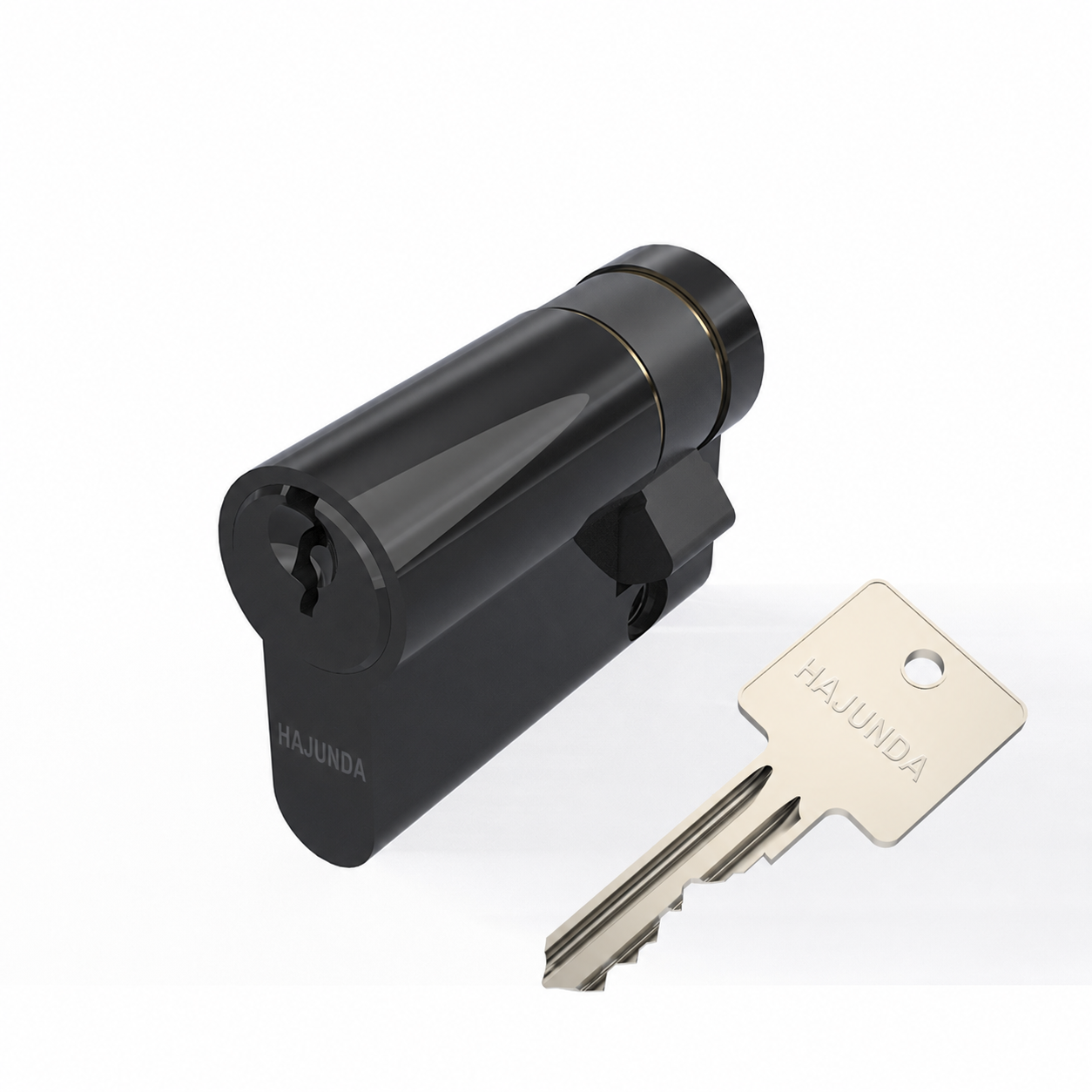 HAJUNDA Euro-Profile Half Cylinder - Black (C-016)