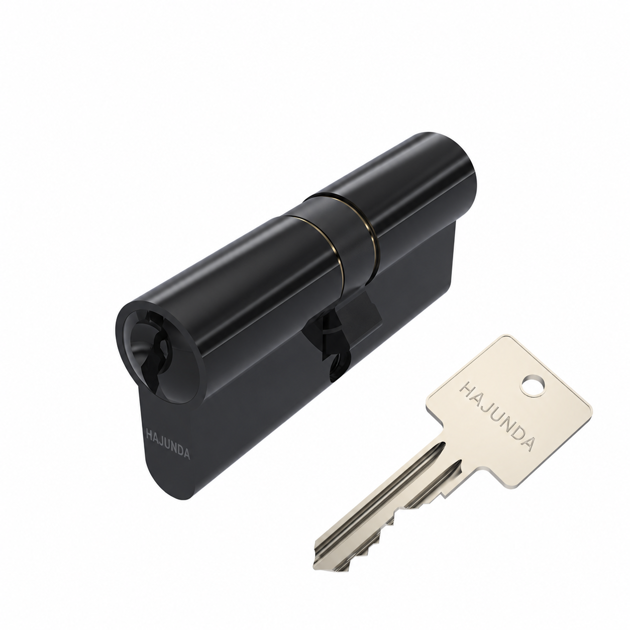 HAJUNDA Euro-Profile Cylinder - Black (C-017)
