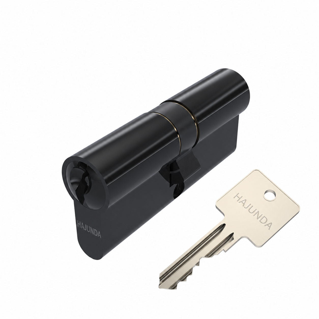 HAJUNDA Extended-Core Euro Cylinder - Black (C-023)